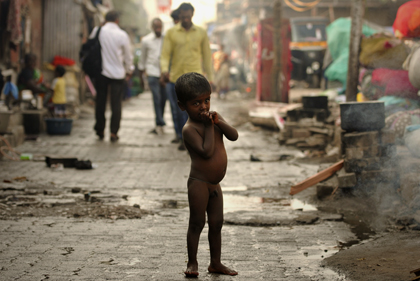 Portraying the life conditions of children in Mumbai and in India can sometimes be tough to see as a photographer because of the lack of things in their childhood. Read about children living in poverty in India in this archive story.